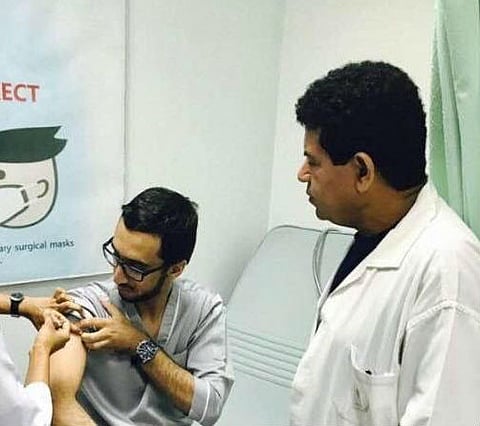 نجران.. مستشفى الملك خالد تطلق حملة التطعيم ضد الأنفلونزا الموسمية