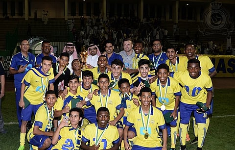 بالصور.. ناشئو النصر أبطالاً لكأس الاتحاد السعودي