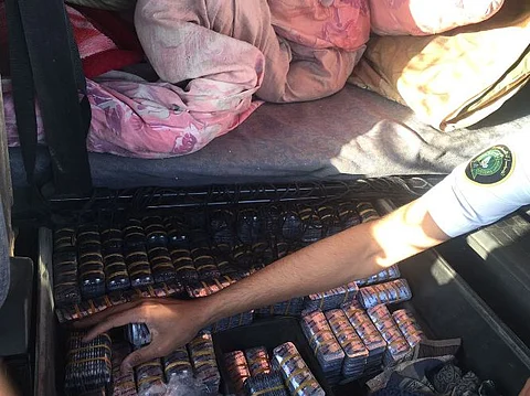 إحباط تهريب 3500 حبة "برازولام" في منفذ الوديعة