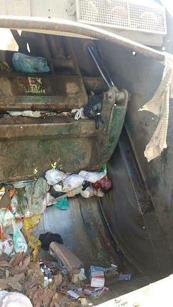 العثور على طفل رضيع ملقى في سلة نفايات