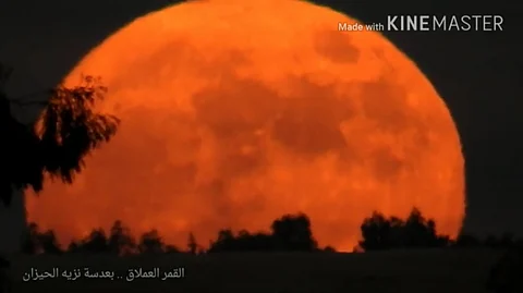 فيديو "المشهد العظيم".. لحظة ظهور "القمر الأكبر" بعد غياب 68 عاماً واكتماله