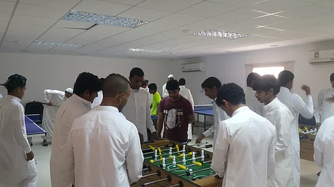 فرع "جامعة جدة" بخليص يفتتح صالة الأنشطة الرياضية الطلابية