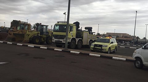طوارئ بالدفاع المدني بتبوك لمواجهة التقلبات الجوية