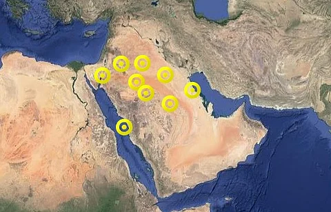 تنبيهات صباحية للإنذار المبكر تطول 7 مناطق.. سحب رعدية ورياح مغبرة