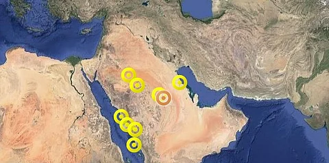 الإنذار المبكر: تنبيهان بالرياض أحدهما متقدم والقصيم وجازان وعسير في الصورة