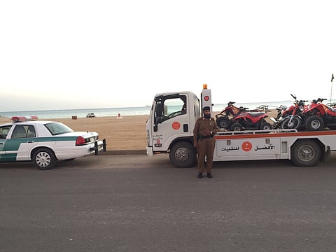 تجاوباً مع "سبق".. منع الدبابات النارية المخالفة بكورنيش وشرم ينبع