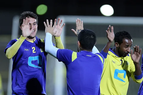 النصر يواصل استعداداته للشباب.. و6 لاعبين في العيادة
