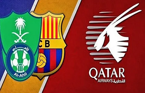 الاتحاد القطري: تذاكر مباراة برشلونة والأهلي نفدت