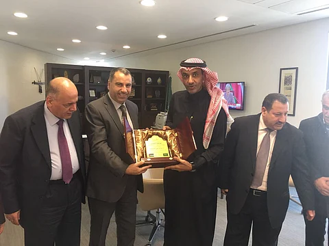 القنصل السعودي بالأردن يعقد اجتماعاً تنسيقياً مع وفد دولة فلسطين