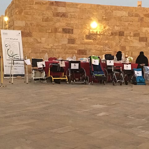 مركز التأهيل للإناث بالدرعية ينظم معرضًا توعوياً عن الإعاقة