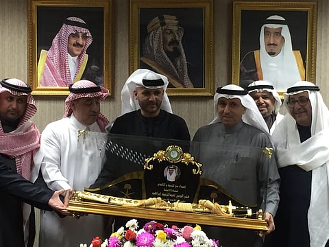 "الكاراتيه" يكرّم نائب رئيس الاتحاد الآسيوي بحضور عددٍ من الرياضيين