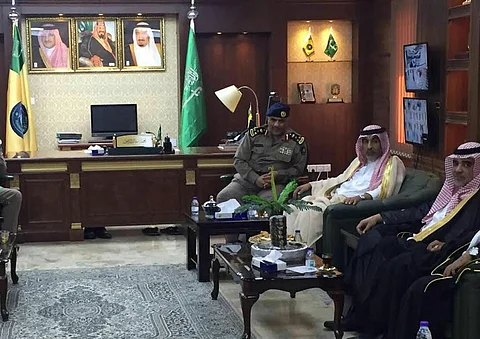 "الداموك" يلتقي محافظ ينبع وأعضاء المجلس البلدي