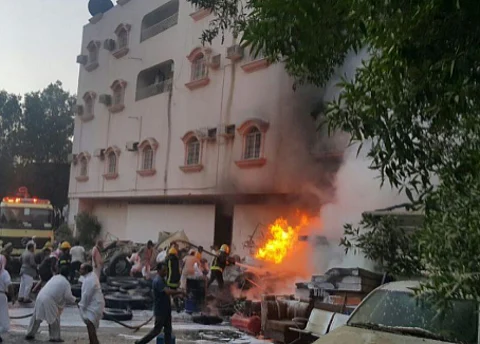 "مدني جازان" يخمد حريقًا ببلدية الداير ناتجًا عن اشتعال ذاتي
