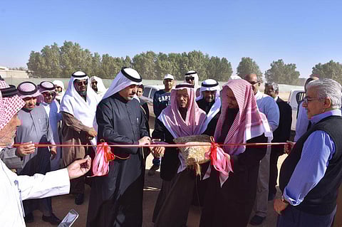 "الجريسي" يتبرع بمشروع سقيا لأهالي بلدة "رغبة" يخدم 50 منزلاً