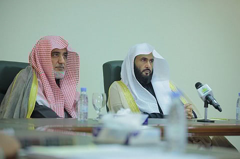 "آل الشيخ" و "الصمعاني" يطّلعان على المراجعة النهائية لمدونة الأحكام القضائية