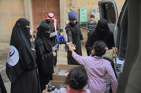 فريق "سخاء" ينهي مبادرته التطوعية لـ100 أسرة بالقصيم