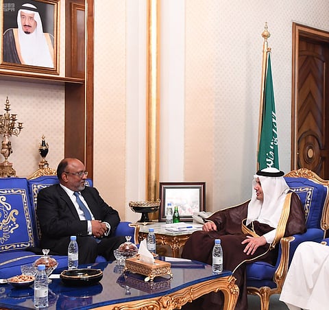 "الطريفي" يستقبل سفيري الجزائر وبنجلاديش