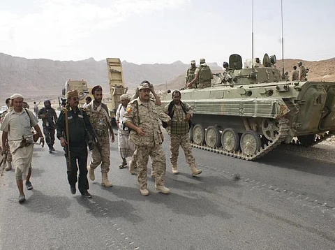 الجيش اليمني يستكمل تحرير اللواء 101 فى جبهة البقع صعدة
