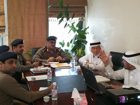 جمعية مراكز الأحياء بجدة تجتمع بمدير الدفاع المدني بالمحافظة