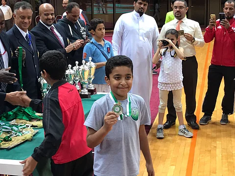 "الكريدمي" يحصل على "فضية بطولة الكاراتيه" لمدارس المملكة