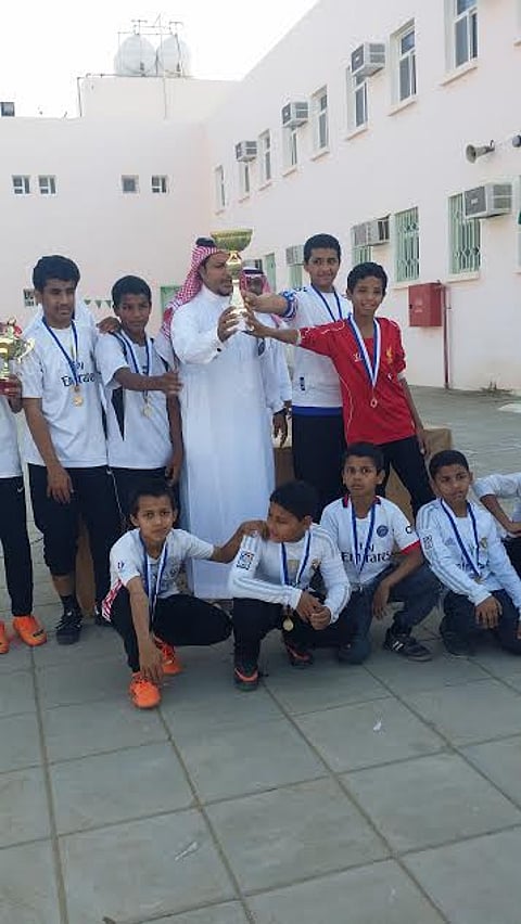 "الوطن" بطلاً لدوري مدرسة ابن القيم بالحبقة