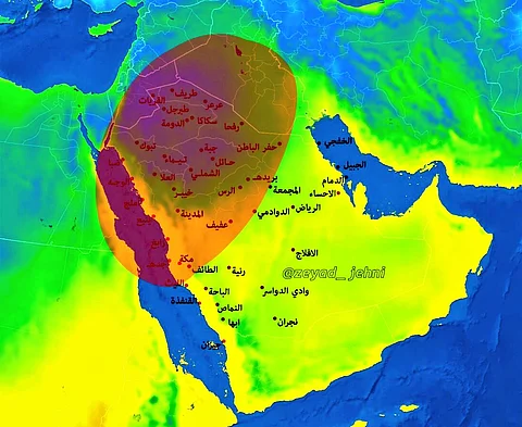 محلل طقس يتوقَّع حالة عدم استقرار خفيفة وأمطارًا منتصف الأسبوع