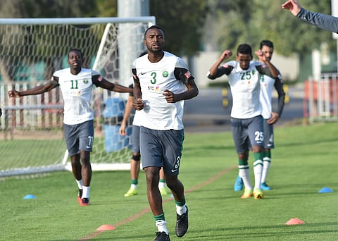 "النجعي" يشارك الأخضر في التدريب الجماعي وإصابة "المسيليم"