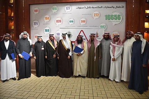 240 شخصية مشهورة تتفاعل مع "السياقة الآمنة وقاية من الحوادث" بالمملكة