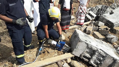 وفاة عامل وإصابة آخر بسبب انهيار بركة مياه في "هروب جازان"