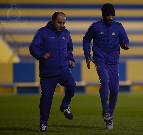 النصر يبدأ تدريباته على ملعبه الرئيس.. والجبرين يواصل التأهيل