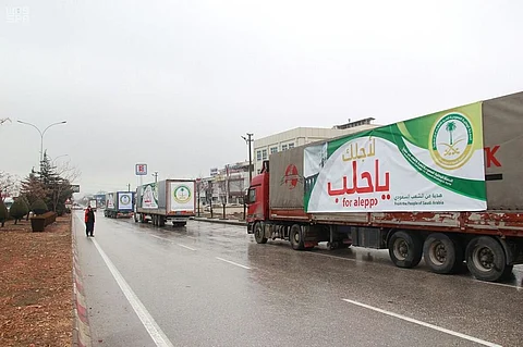 "لأجلك يا حلب".. الحملة السعودية تواصل تقديم المساعدات