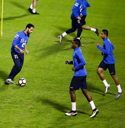 الهلال جاهز للقيصومة.. والحافظ يشارك بالتدريبات الجماعية