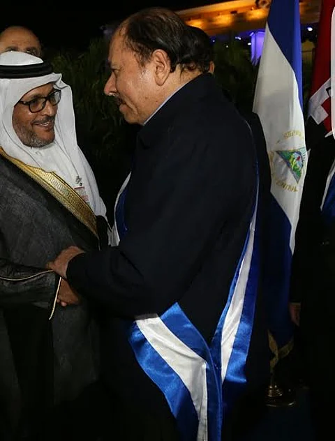 سفير المملكة في نيكاراغوا يشارك في تنصيب "أورتيغا" وينقل تهاني الملك