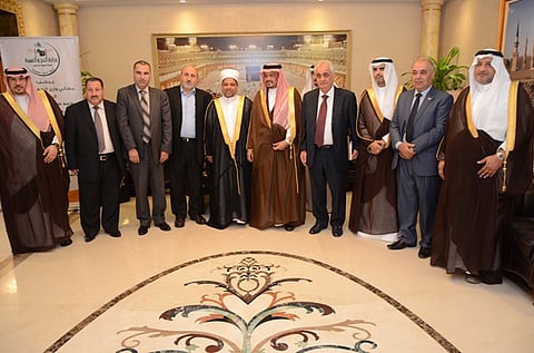 وزير الأوقاف الفلسطيني يشيد بالمشروعات العملاقة بالمشاعر المقدسة