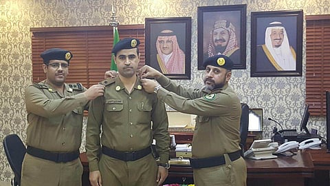 "العتيبي" إلى رتبة رائد بمرور الطائف