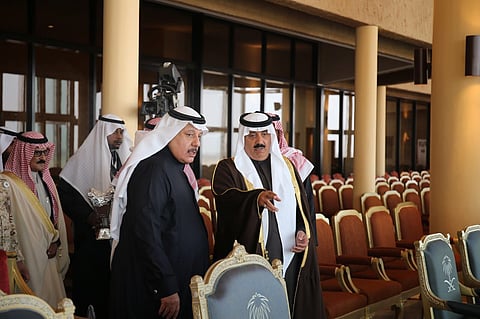 "متعب بن عبدالله" يتفقد الاستعدادات النهائية لانطلاقة "الجنادرية"