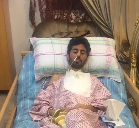 "شاكر".. حادث مروري ألزمه سرير المرض منذ عامين وأسرته تناشد المساعدة