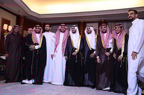 "الجبرين" يحتفل بزواج نجليه "أحمد وناصر"