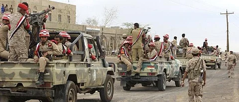 كتيبة متخصصة في اقتحام الجبال تصل "نهم اليمنية"