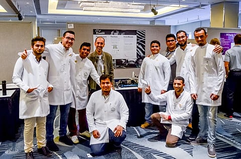 فريق السيارة الكيميائية "سديم" يحصد ثاني جائزة "أفضل تصميم" بأمريكا