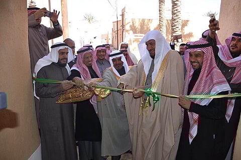 بعد ترميمه.. افتتاح مسجد "الجو" التاريخي في بلدة "رغبة" بثادق