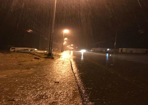 أمطار خفيفة متفرقة على ينبع والرايس.. و"المدني" يحذّر