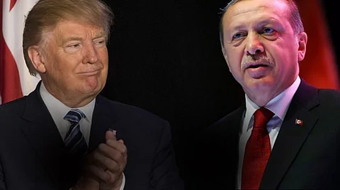 "الأناضول": "أردوغان" بحث مع "ترامب" المنطقة الآمنة في سوريا