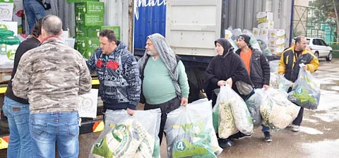 الحملة الوطنية توزّع كسوة الشتاء على اللاجئين السوريين في الأردن