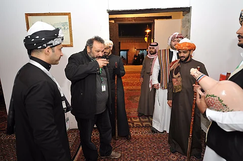 شاهد.. الإرث الحضاري لـ"بيت مكة" يجذب زوار الجنادرية
