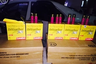 جمرك الخفجي يحبط تهريب 19 ألف طلقة بندقية "شوزن"