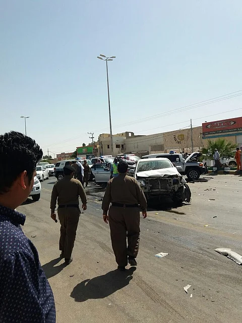 حادث عرضي لموكب أمير الرياض دون إصابات