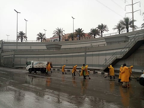 أمانة الشرقية: مياه الأمطار بلغت ٥ ملايين متر مكعب خلال ٢٤ ساعة