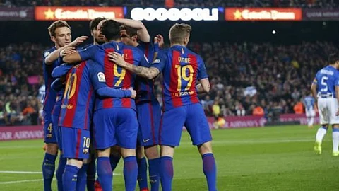 برشلونة يخطف فوزًا مثيرًا من ضيفه ليغانيس