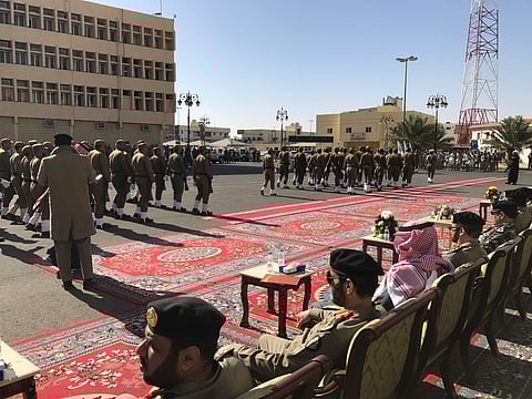 شرطة تبوك تخرج 182 فرداً في دورات تخصصية